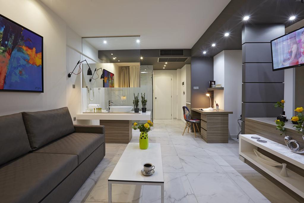 Sokratis Hotel 네아 모우다니아 객실 사진