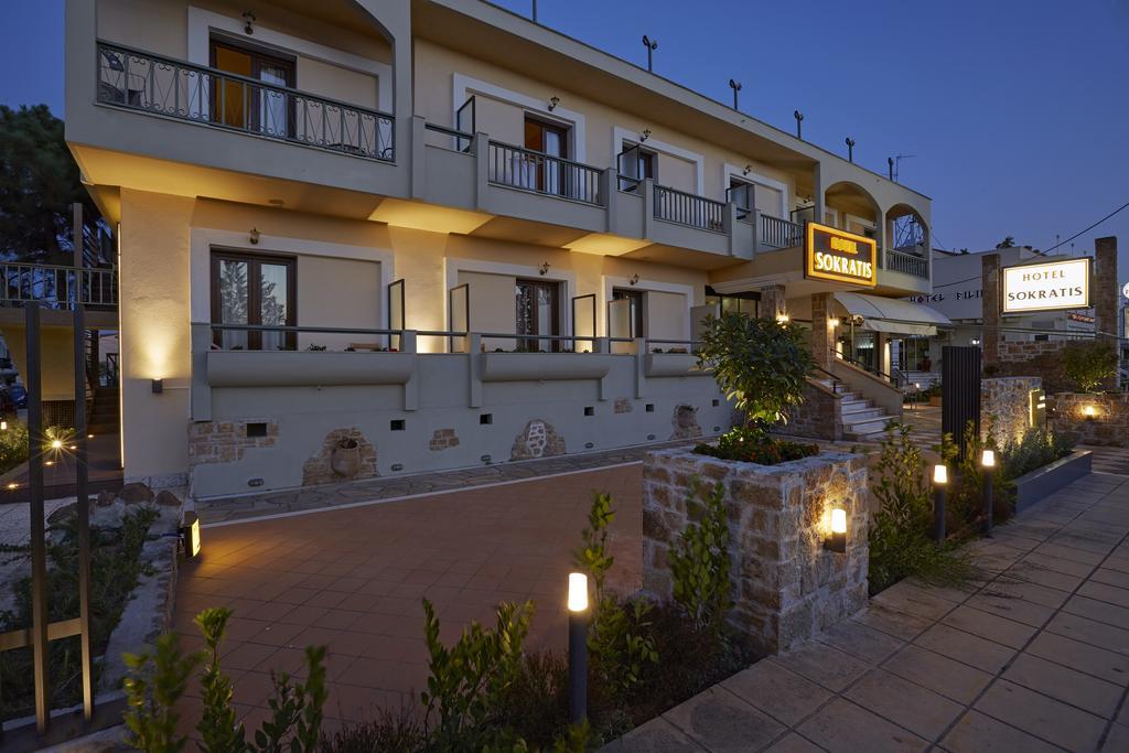 Sokratis Hotel 네아 모우다니아 외부 사진
